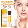 8g Face Sunscreen Shaping Powder Skin Care Maquiagem Matte Finish Oil Control Long Lasting Waterproof Lightweight SPF 50 PA++