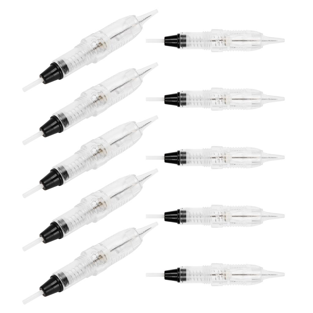 10pcs Cartridge Tattoo Needle Eyebrow Eyeliner Needles for Microblading Tattoo Machine3R