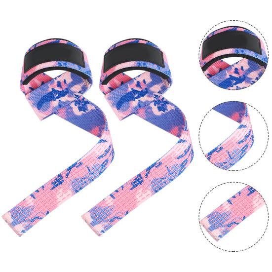 1 пара кистевых лямок для подъема веса для мужчин и женщин, противоскользящие, для тяжелой атлетики, бодибилдинга, пауэрлифтинга, силовых тренировок, подтягиваний, штанги, становой тяги, кистевые лямки