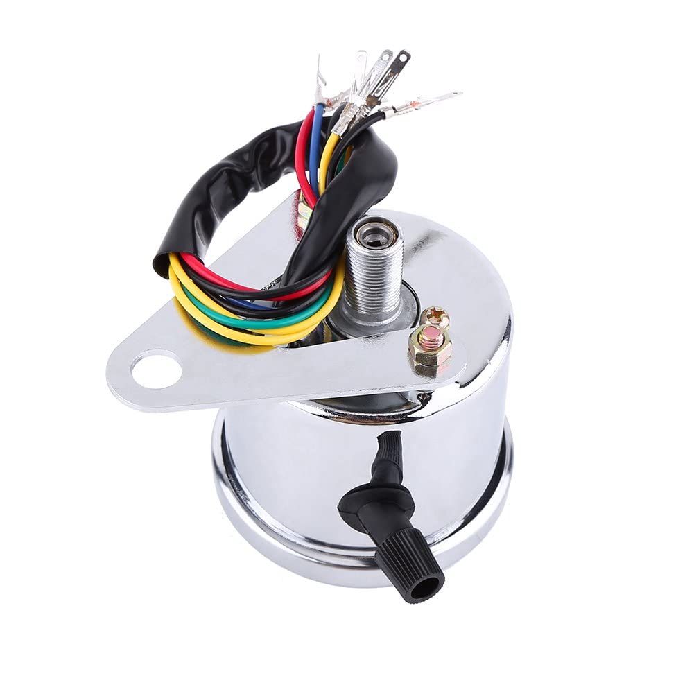 VGEBY1 LED Mini Speedometer Indicator Mechanical Motorcycle Universal 12V Backlight Odometer B