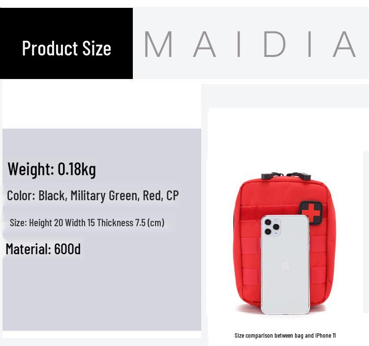 Водонепроницаемый дорожный медицинский набор MOLLE Diplomat и тактическая сумка для хранения аптечки первой помощи