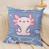 Salamander Cushion Cover Soft Plush Fabric DoubleSided Printed Sofa Cushion Cover for All Seasons Home Decor Gift