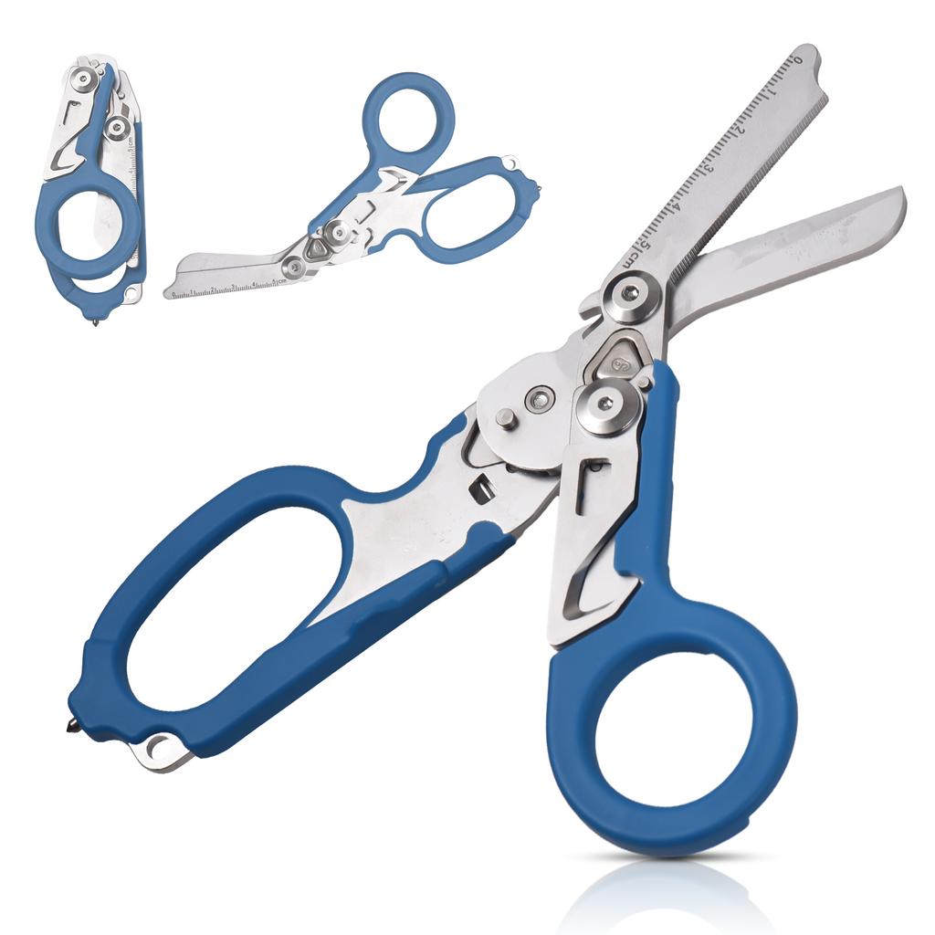 Многофункциональные плоскогубцы для снятия травм, инструменты для кемпинга, аварийные ножницы, линейка, резак для ленты