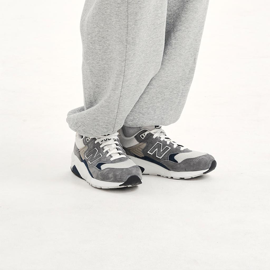 New Balance Кроссовки унисекс 580 Castlerock Grey Moonbeam Natural-Indigo MT580RCB