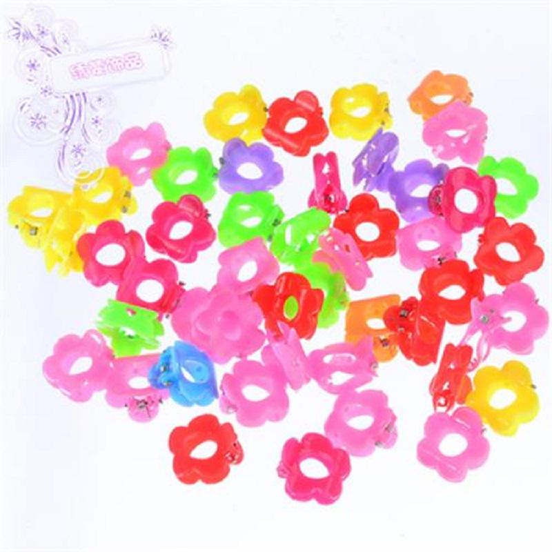 Мини заколки - зажимы для волос, 20 штук