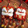 Horse Embroideried Lion Dance Pendant Traditional Atmosphere Lucky Pendant  Entrance Door