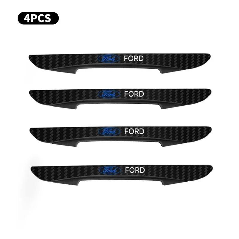 Car Sticker 2026 2025 Hot For Ford 4PCS Bumper Anti-collision Strip Car Door Scratch Protector Stickers For Ford Focus ST Ranger