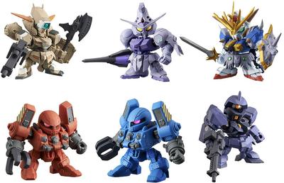 Гашапон Mobile Suit Gundam Гашапон Воин DASH05 Полный набор из 6 штук