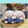 Strap Rabbit Skirt Plush Toy With Bowknot Doll Childrens Toy Gift Holiday