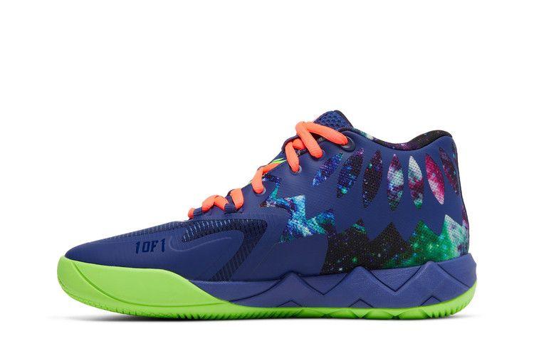 Мужские кроссовки Puma LaMelo Ball MB.01 Galaxy Elektro Blue/Green Gecko