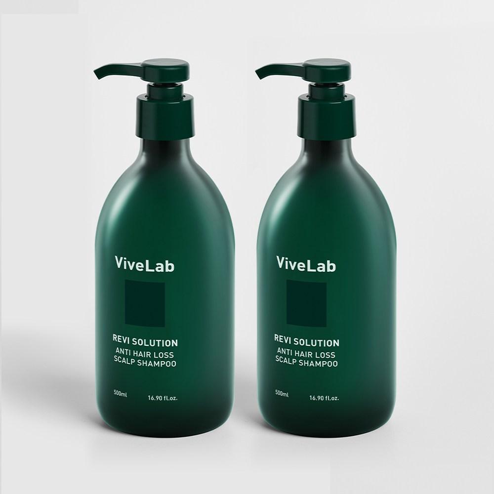 Шампунь против выпадения волос Vibe Lab Revye Solution Anti-Hair Loss Shampoo большой емкости, 500 мл, 2 шт.
