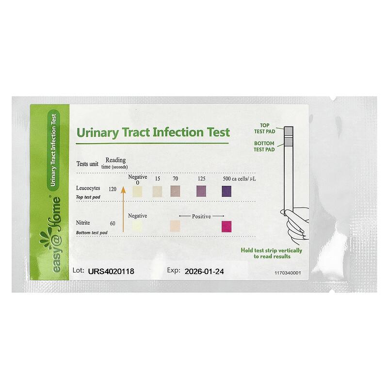Urinary Tract Infection Test, 10 Individually Wrapped Tests