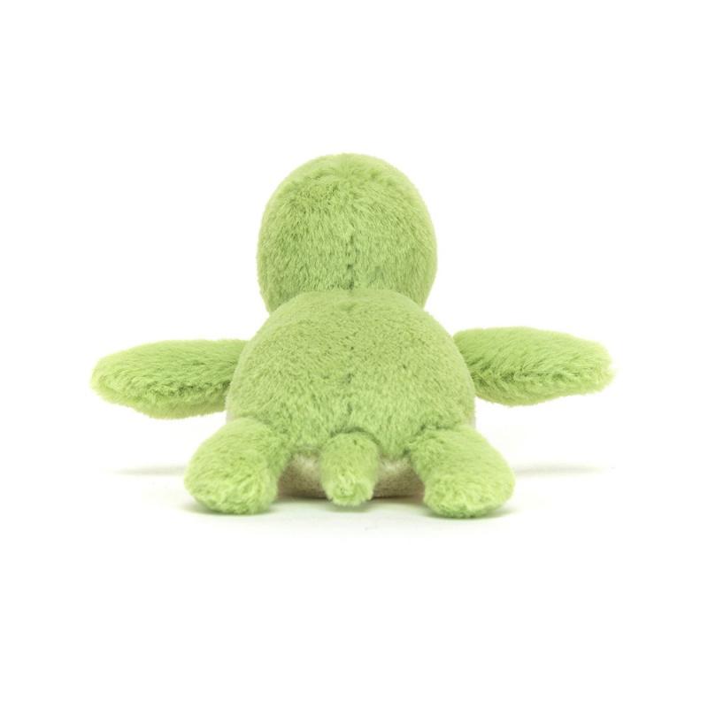 Jellycat Ocean Series Fluffy Sea Turtle Cute Doll Plush Doll Sit 7cm High