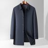 Мужской тренч средней длины в стиле business casual