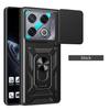 Военный защитный чехол для камеры INFINIX GT 20 Pro GT20 Pro Infinix Note 40 Pro + Note 40 Pro Note40 Hybrid Ring Stand Противоударный чехол
