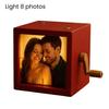 Yousheng Индивидуальная фото-раскладушка Ручная анимационная книжка-раскладушка с фото Картинная коробка со светом Персонализированная фото-раскладушка Рамка Машина для анимации Подарки на Рождество