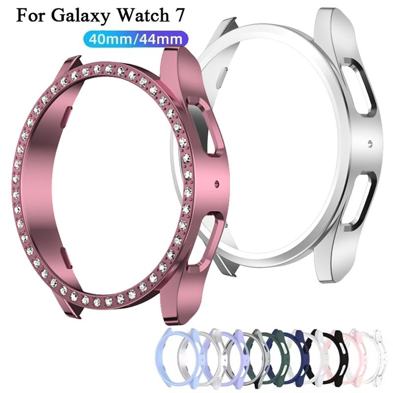 Чехол для корпуса Samsung Galaxy Watch 7 40 мм 44 мм SmartWatch Защитная крышка Полый бампер для galaxy Watch 7 40 мм 44 мм Аксессуары