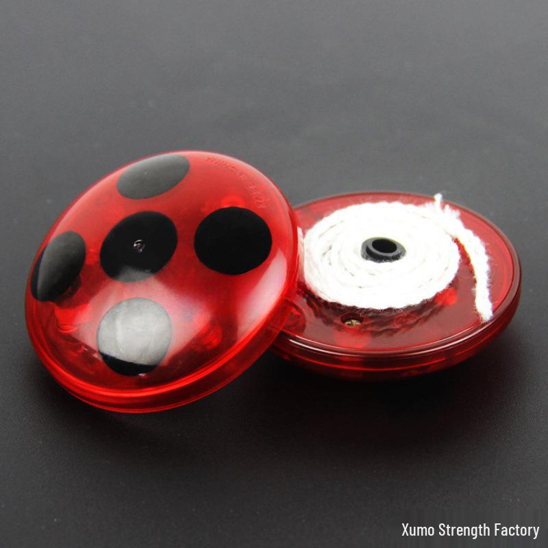 Чудо-девочка Светящийся металлический йо-йо с автоматической втяжкой для детей