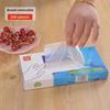 200 Durable Thickened Disposable Gloves - Transparent, Removable for Food Catering and Household Use
