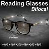 Очки для чтения с защитой от синего света, подходящие для мужчин и женщин, новые металлические полуободковые, высокой четкости +1.0 до +4.0