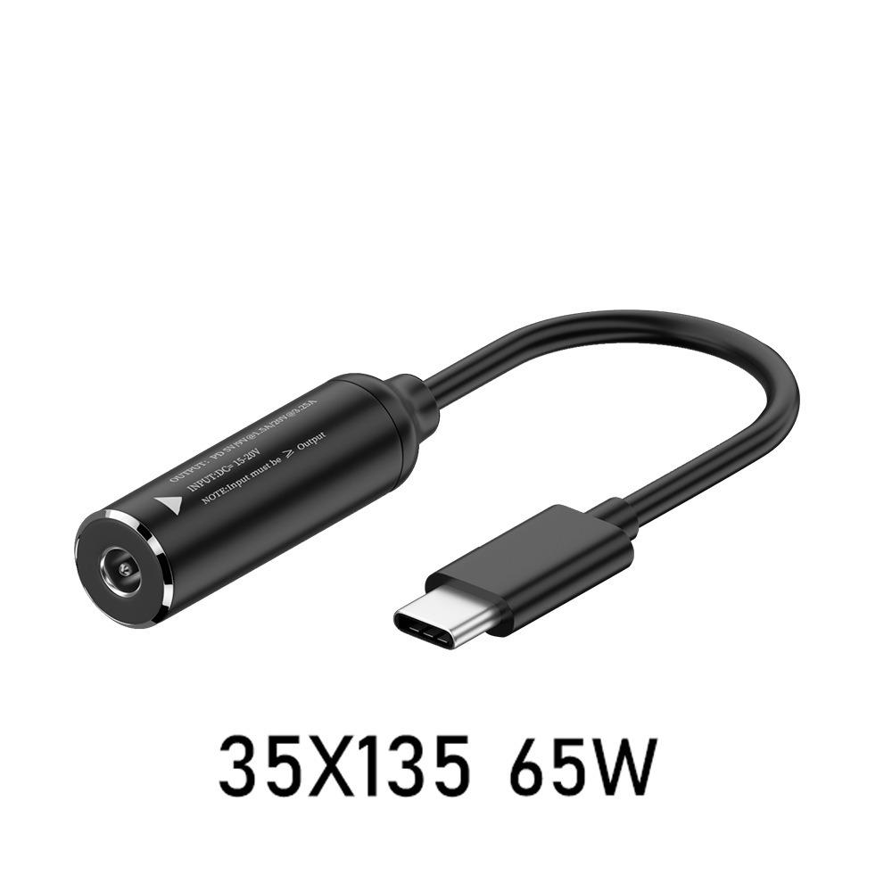 PD выход DC к Type-C зарядный кабель PD 65W DC Female к Type-C Male зарядка мобильных телефонов