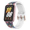 Patterned Silicone Strap for Samsung Galaxy Fit 3 Printed Colored Bracelet Wristband for Samsung Galaxy Fit 3 Correa Accessory