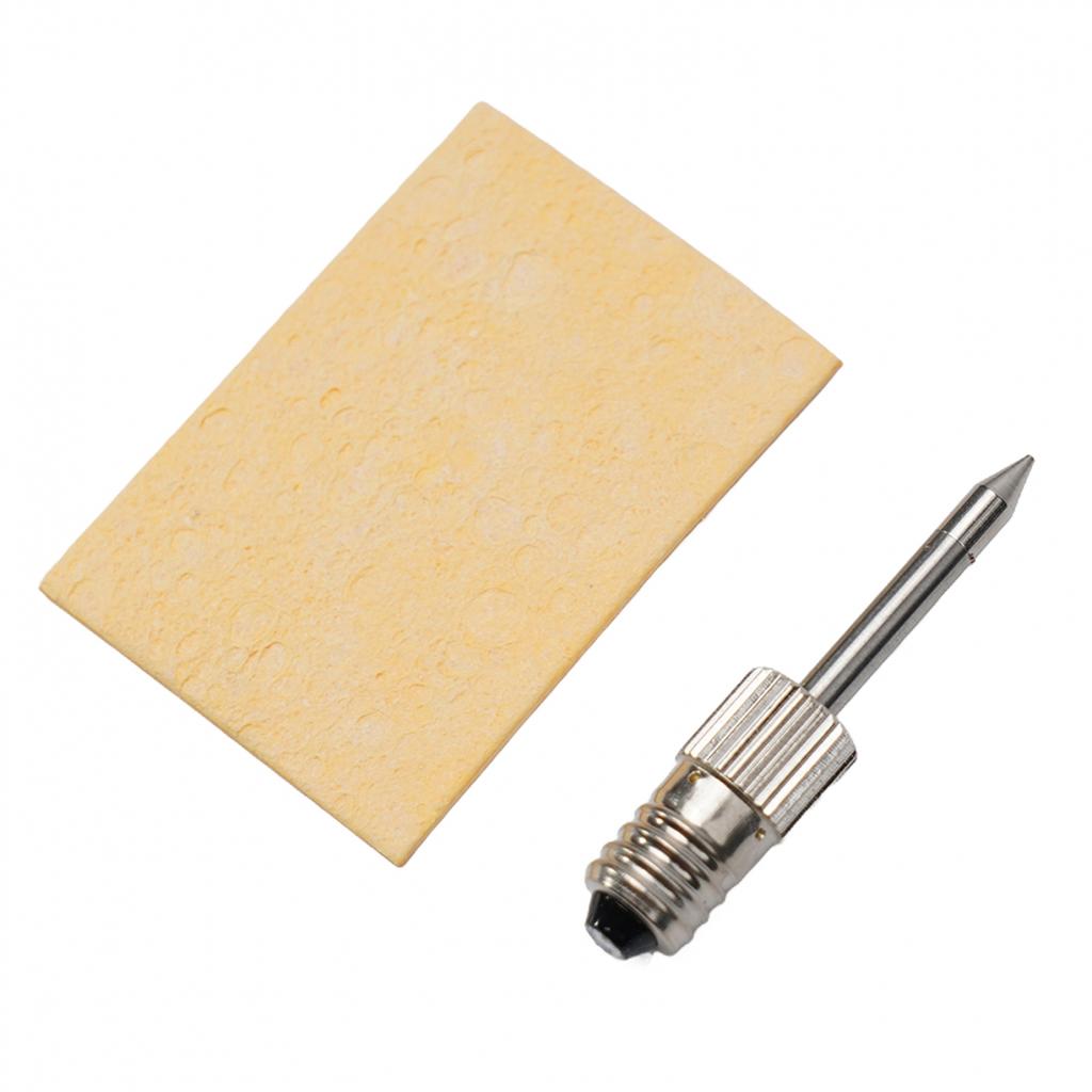 Brand New Soldering Iron Tip Set Welding Tools 2pcs Set Portable Silver