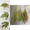 Artificial Greenery Stems Realistic Foliage Wedding Photography Props Home Dcor