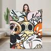 Chikn Nuggit Cartoon Anime  Super Soft Blanket Plush Throw Blanket Comfortable Outdoor Flannel Bedspread Sofa Bed Cover