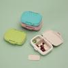 Mini Portable Pills Organizer Case 3 Grids PillBox Tablet Storage Container Weekly Medicine Pill's Box Pill Case Drug Dispense