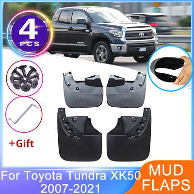 4 шт. брызговики для Toyota Tundra XK50 2007 ~ переднее заднее крыло протектор колеса брызговики щитки для автомобиля Стайлинг