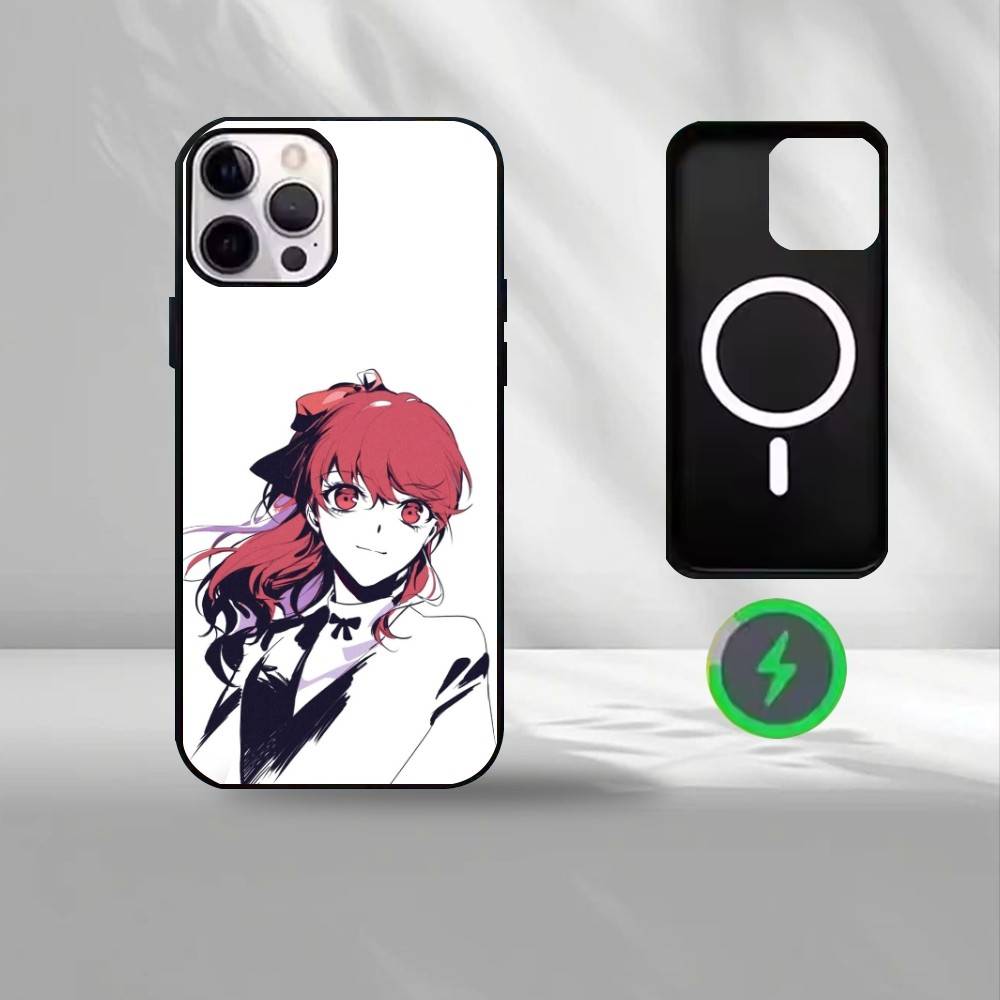 Kasumi Persona Yoshizawa 5 Phone Case For iPhone17,16,15,14,13,12,11 Plus,For Magnetic Wireless Charge Cover