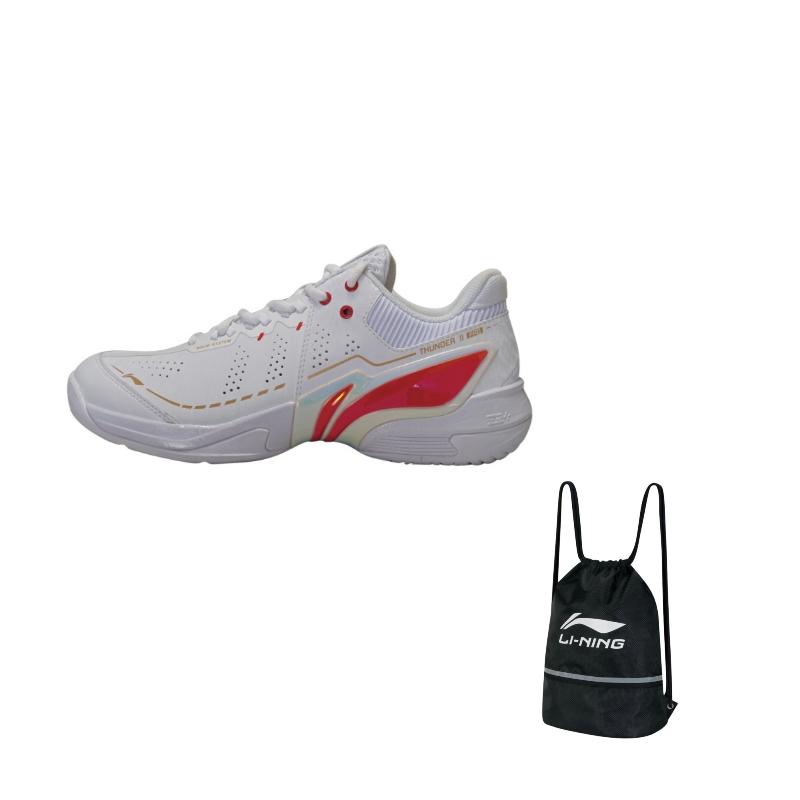 Коллекция бадминтонной обуви Li Ning Thunder II PRO Синтетическая кожа, Текстильное покрытие Поддержка Бадминтонные кроссовки Унисекс AYAW001-5