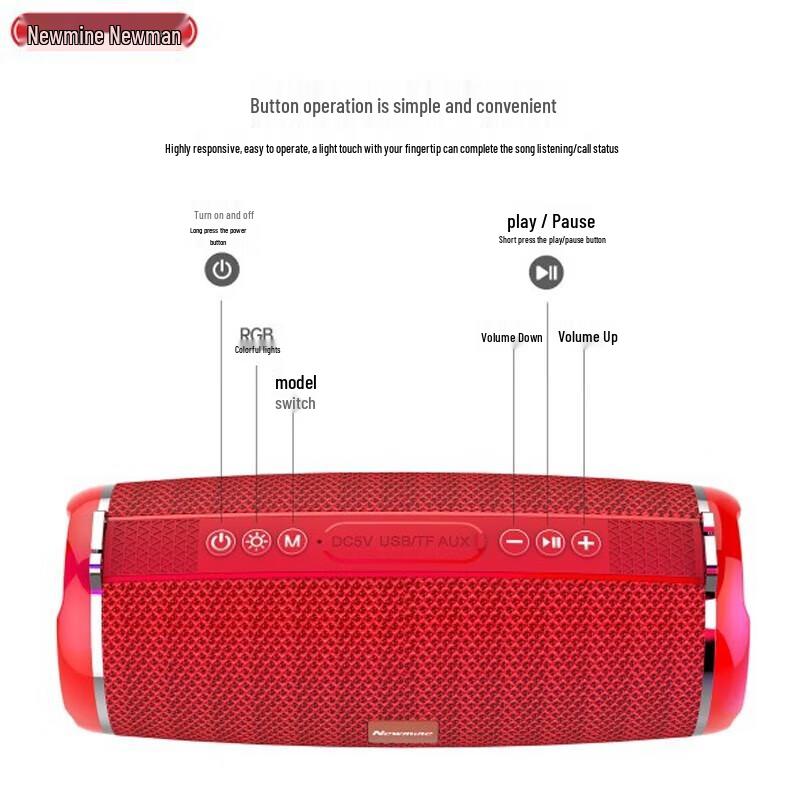 Newmine BT33 Portable Bluetooth Speaker