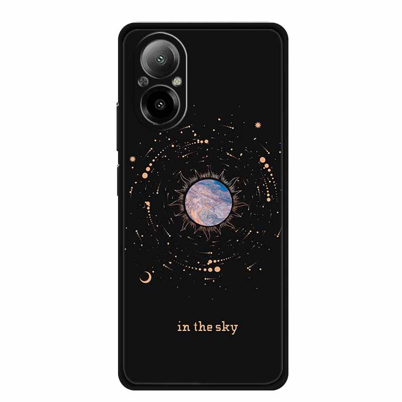 Для Realme C67 4G Чехол Роскошный Мягкий Силикон ТПУ Чехлы для Телефона Задняя Крышка Для RealmeC67 C 67 4G RMX3890 Ударопрочный Любовь Милый funda