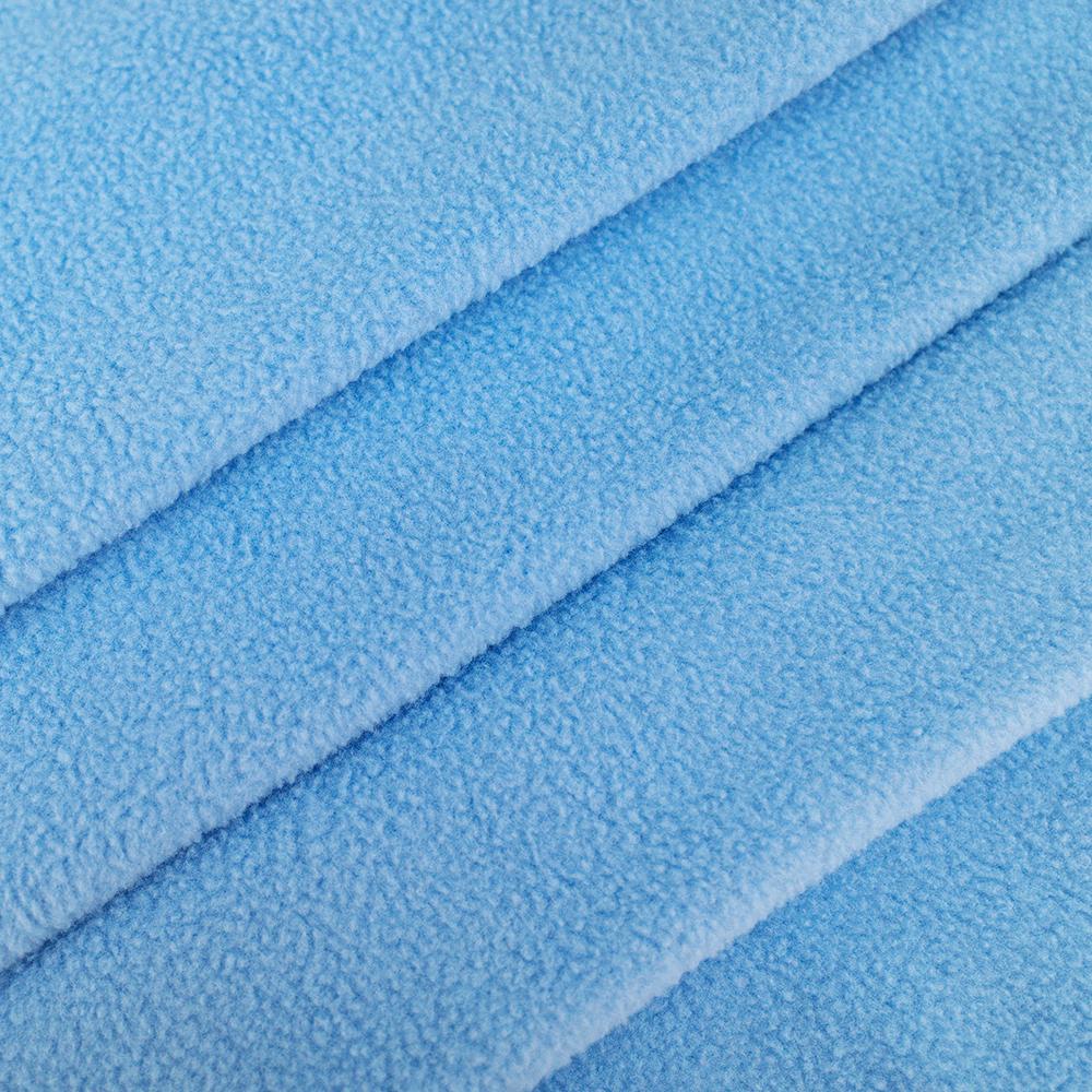 Custom Color and Pattern Double Brushed Single Sided Polar Fleece Fabric for Hoodies Sportswear