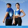 Rechargeable Wearable Belt Fan 100 Gears Hanging Neck Fan Portable Waist Clip Fan  Indoor Home