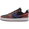 Court Borough Low Recraft GS Черный/Красный Сепия/Команда Оранжевый/Глубокая Ночь Детские Кроссовки IO6965-002