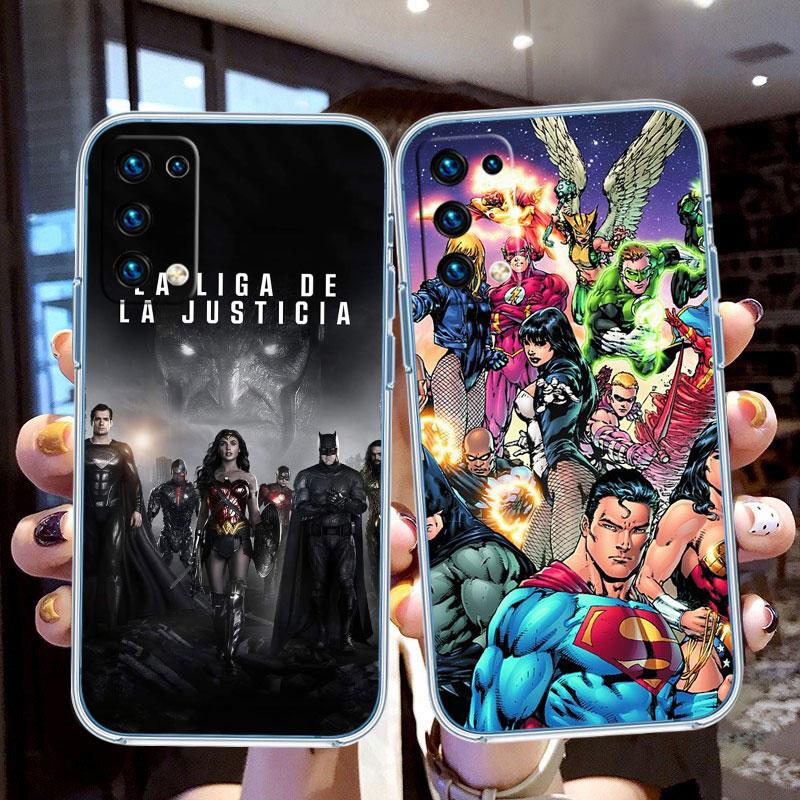 Justice league Phone Case for Motorola Moto E13 E15 E20 E22 E22I E22S E30 E32 E40 E7 E7I G Plus Power Play Stylus G22 G14