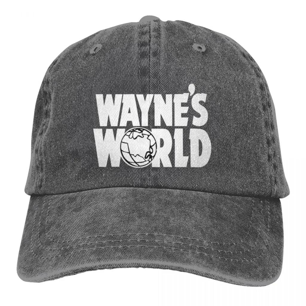 Бейсбольная кепка Waynes World Популярная комедийная кепка Kpop Rock Trucker Hat Дышащая унисекс мужская мода индивидуальный логотип бейсболки