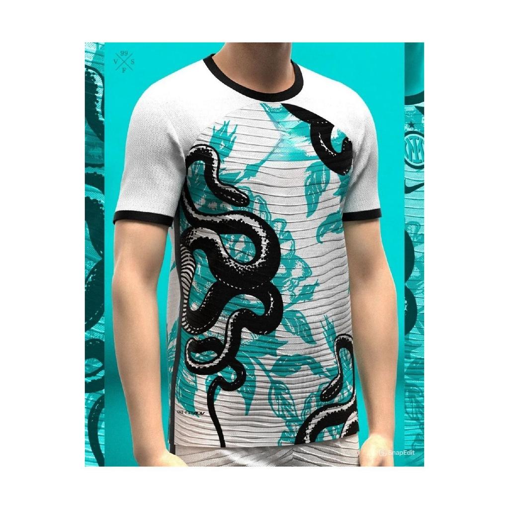 .n.t.e.r Special Snake Wesley Sneijder Patterned 10 Air Special Jersey Fabric