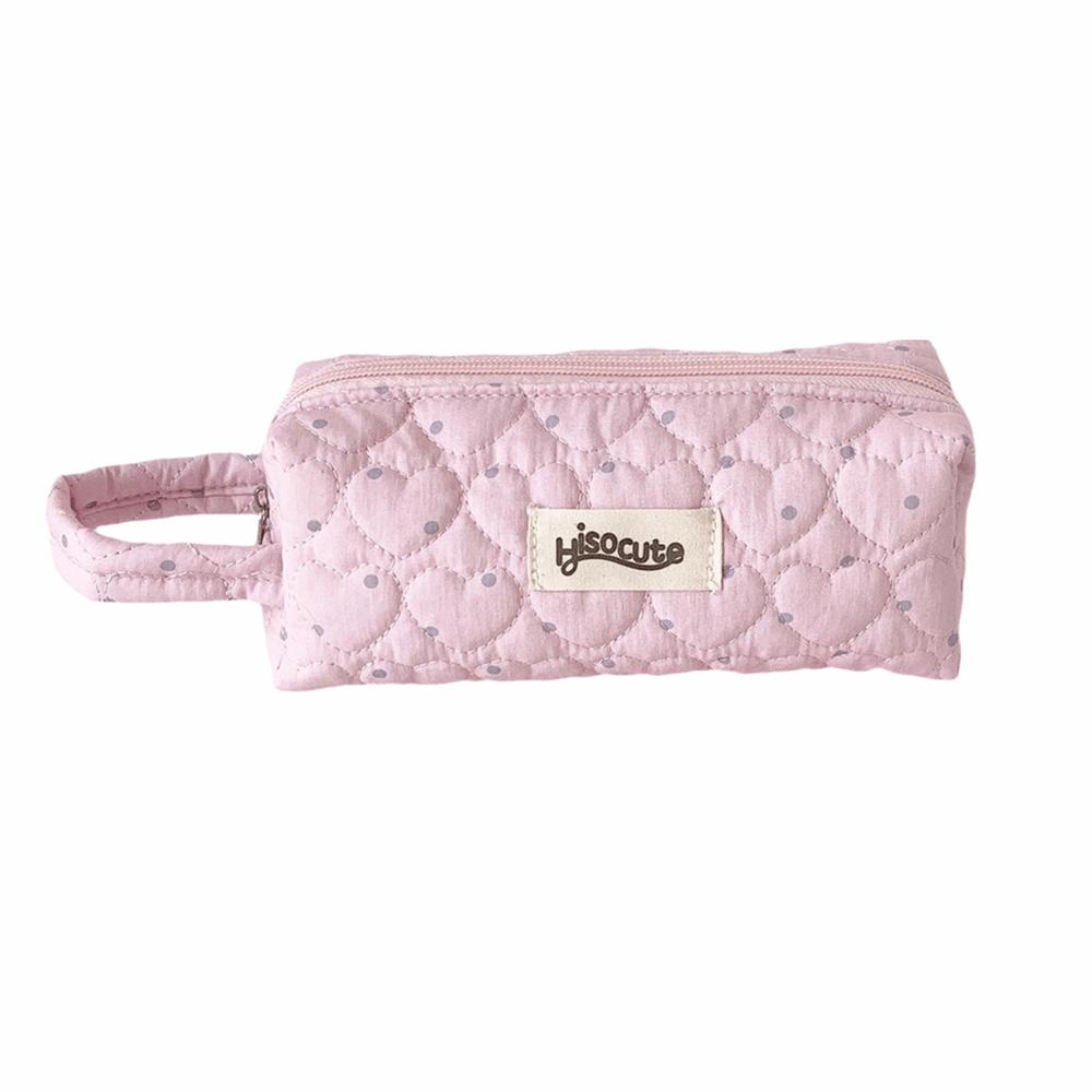 Large Capacity Pen Bag Polka Dot Design Pencil Pouch INS Style Pencil Case  Students