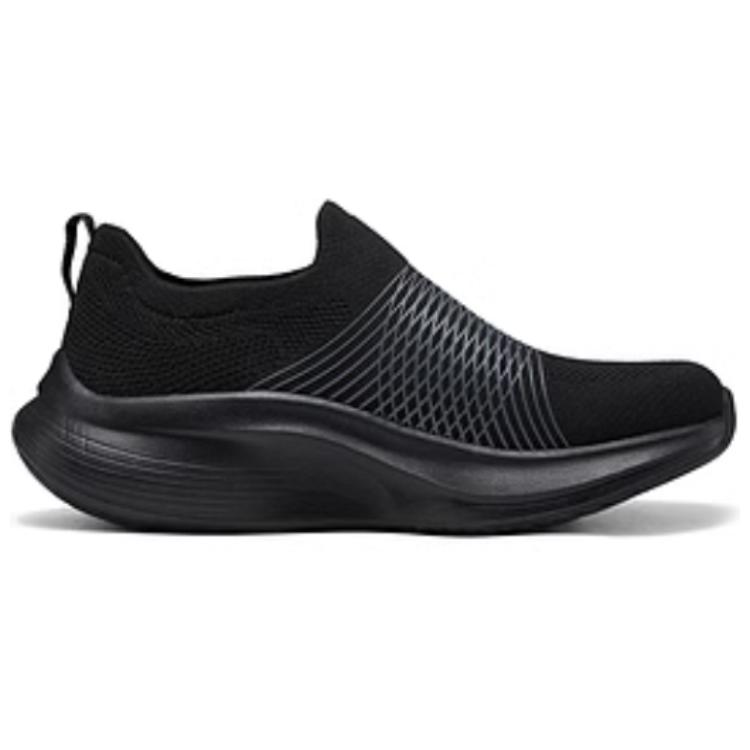 Skechers Go Walk Мягкие Удобные Низкие Повседневные Кроссовки Женские Черный 125052-BBK