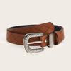 Original Design Faux Leather Waist Belt For Men And Women With Special Embossed Details