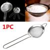 7/8/10/12/14/16/18/20/22cm Tea Tools Sieve Stainless Steel Colander Sifter Flour Strainer Mesh