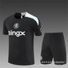 Mens Short Sleeve Soccer Training Jersey Set Adults Kids Liverpool Inter Milan Chelsea Bayern Miami FC