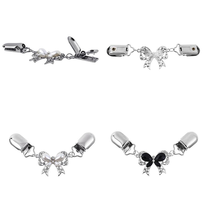 Модный бант кардиган свитер блузка булавка шаль брошь клипсы утка шарф застежки