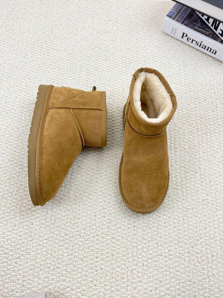 Женские снегоступы-слипоны из натуральной кожи - Зимняя мода, Теплые и универсальные