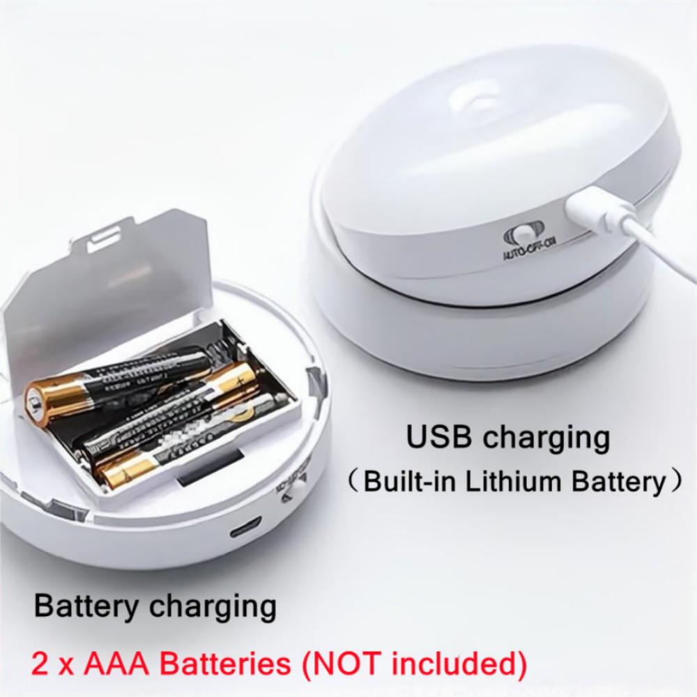 Светодиодный датчик движения, ночник, беспроводной светодиодный настенный светильник, декор для спальни, для кухни, лестницы, прихожей, шкафа, шкафа, светильник