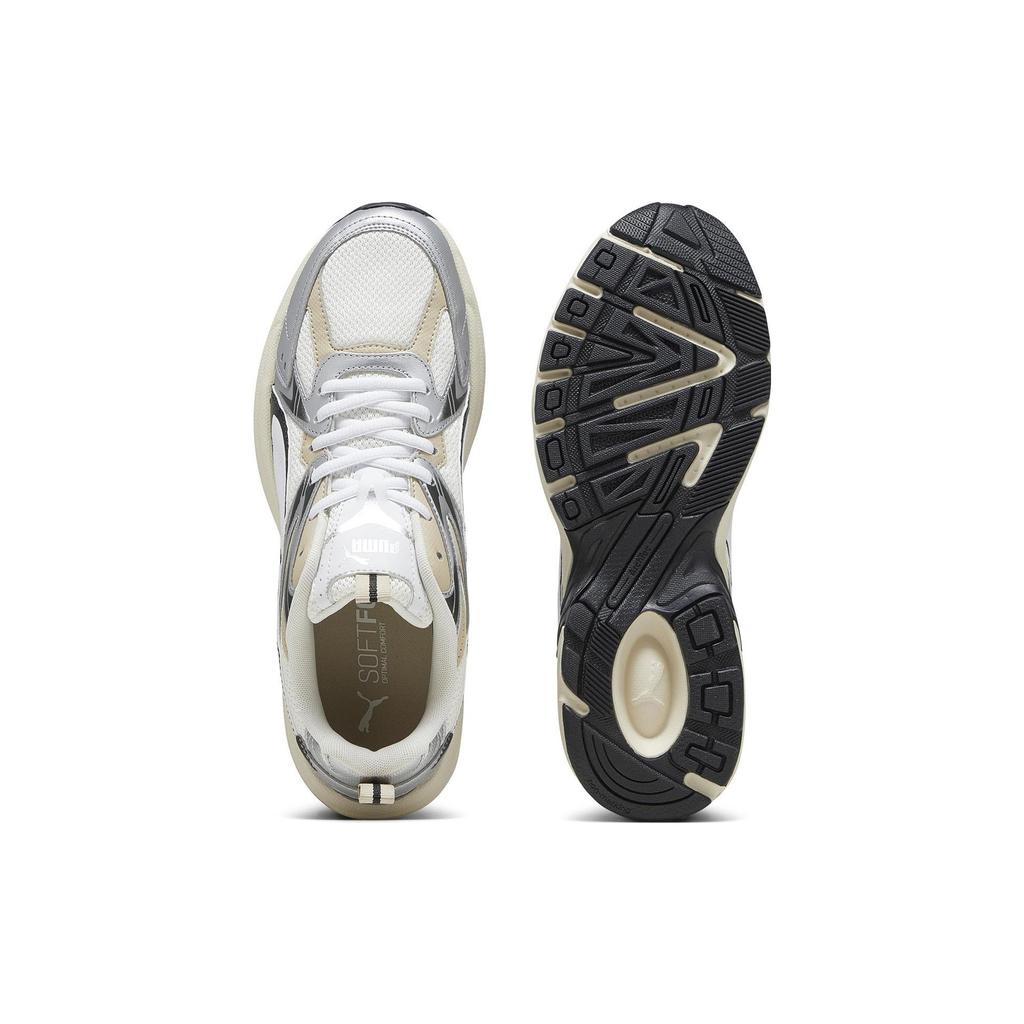 Puma Milenio Tech Warm White Silver Unisex Sneakers 392322-04